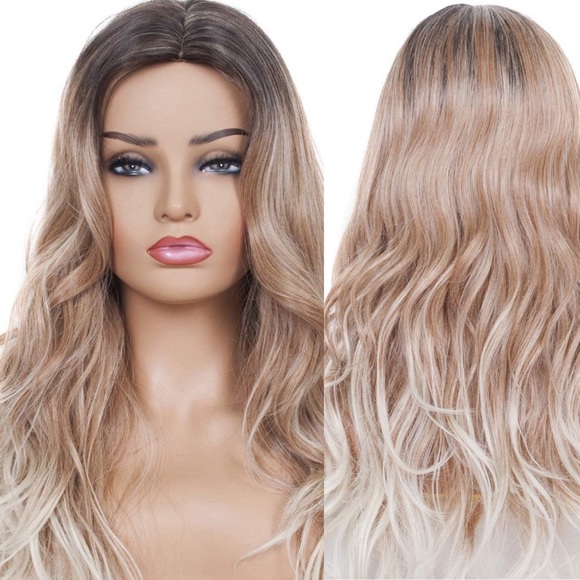 ✨Miriam DIRTY ASH BLONDE Ombré  Curly  WIG *NWT* ✨ main image 5